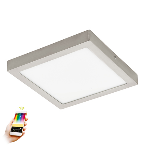 Eglo 96681 Светодиодная накладная панель FUEVA-C умный свет connect, 21W (LED), 300х300, H40, 2700lm Eglo 96681 Светодиодная накладная панель FUEVA-C умный свет connect, 21W (LED), 300х300, H40, 2700lm