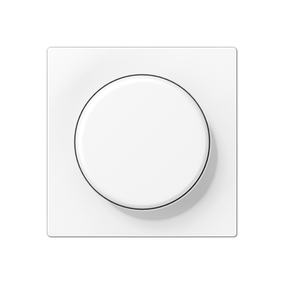 JUNG A Flow/A 550 Белый матовый Накладка на роторные диммеры A1540BFWWM
