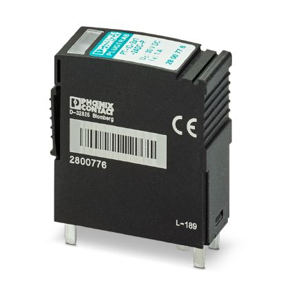 Phoenix Contact PT-IQ-2X1-24DC-P Штекерный модуль для защиты от перенапр-й 2800776