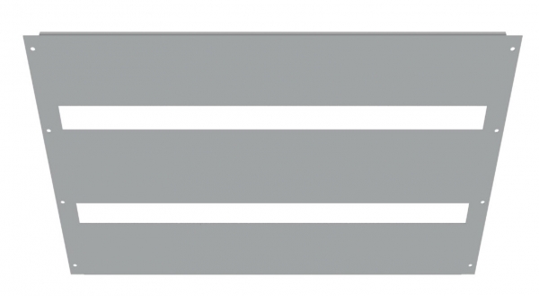 EKF PROxima Пластрон FORT высотой 500мм под 2 уровня мод. авт. выкл. для шкафа шириной 800мм (2шт.)