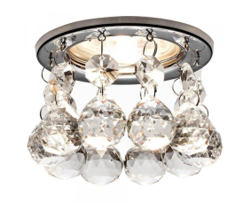 Ambrella Светильник K2051 CH/ CLMR16 хром/прозрачный Хрусталь