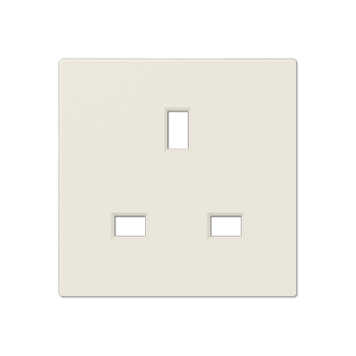 JUNG Накладка розетки БС 2п+Е слоновая кость A3521PL
