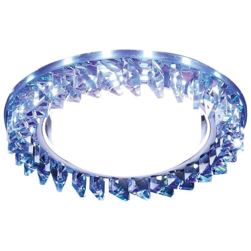 Ambrella Встраиваемый точечный светильник со светодиодной лентой G315 PR/WH хром/перламутровый GX53+3W(LED WHITE)