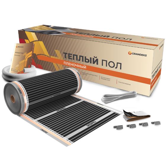 GRANDEKS Комплект нагревательного пленочного пола 1980 - 9,0 м2 пленка 220-9м2
