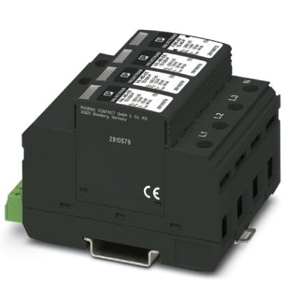 Phoenix Contact VAL-MS-EE-T2-3+1-320-FM Разрядник для защиты от импульсных перенапряжений, тип 2 2910574
