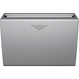 BT LL Алюминий Накладка на карточный выключатель NT4547