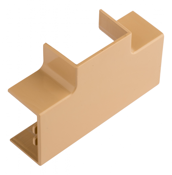 EKF PROxima Угол T-образный (20х10) (4 шт) Plast под светлое дерево