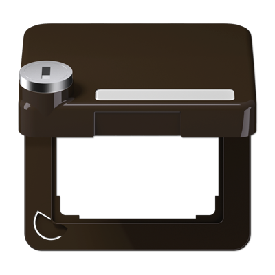 JUNG Рамка 5 постов, Алюминий CD590BFKLSLBR