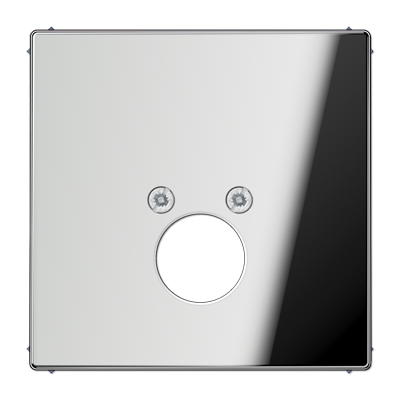 JUNG Крышка для одного гнезда подключения громкоговорителя полированный хром GCR2962-1