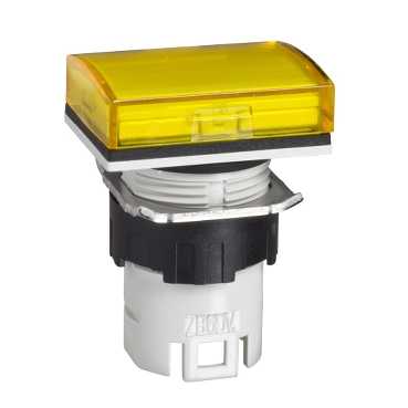 Купить SE Лампа сигнальная прямоугольная желтая ZB6DV5