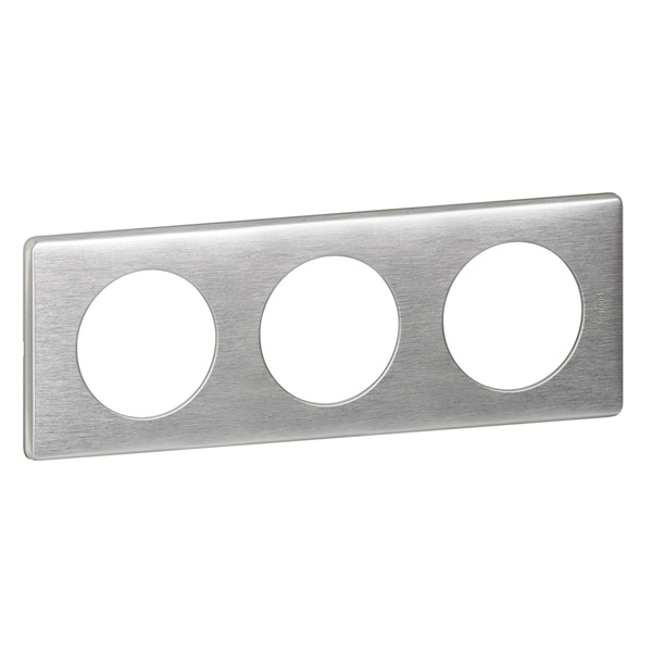 Купить Legrand DIY Celiane Алюминий Рамка 3 поста 696963