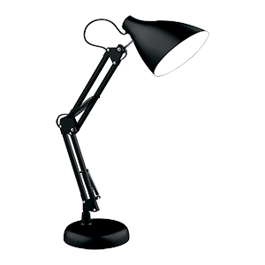 Gauss Светильник настольный модель GTL003 60W 220-240V E27 черный струбцина и основание 1/12 GT0032