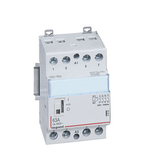 Купить Legrand CX3 Контактор 230V 4НО 63А с руч.уп. 412556