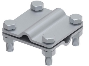 OSTEC Соединитель 65х65 пруток-пруток, гор. цинк