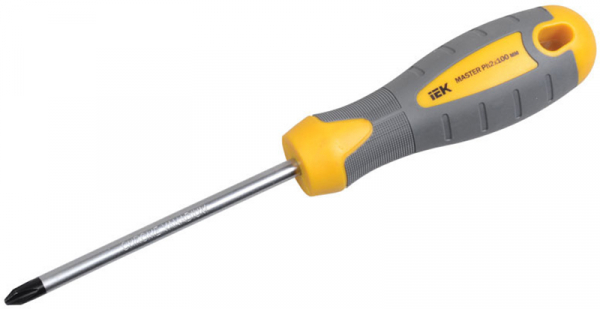 Купить IEK Отвертка крестовая Master Ph1х100мм TSC-1PH-1100