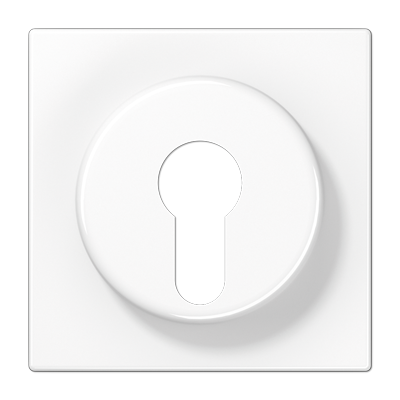 JUNG Крышка к выключателю для замочного механизма белая LS928WW