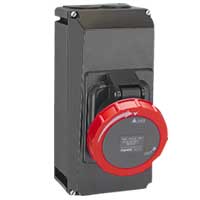 Купить Legrand Hypra Коробка с несколькими ответстиями под сальник IP 44 и IP 66/67-55 2К+З/3К+З/3К+Н+З 32 А пластик 052990