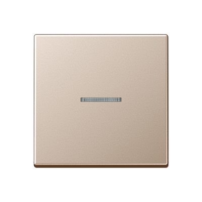 JUNG Клавиша для KNX кнопки, 1 группа, с окошком дюропласт шампань A101KO5CH