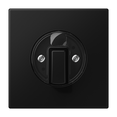 JUNG LS 990 Черный матовый Накладка на поворотные выключатели LS1941SWM