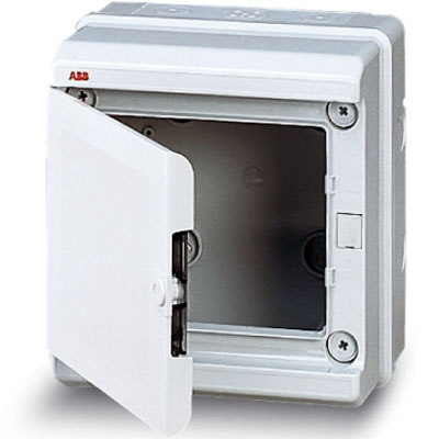 ABB Europa Бокс навесной серый 205х220х140мм непрозр.дверь IP65 12768