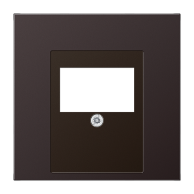 JUNG LS 990 темный алюминий Накладка розетки ТАЕ AL2969TD