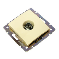 Legrand DIY Valena Алюм Розетка TV единственная 1,5 дБ 694345