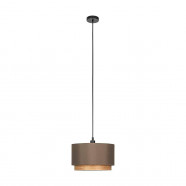 Eglo 390118 Подвесной светильник HL/1 E27 cappuccino/black 'MARCHENA'