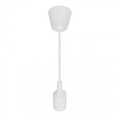 Horoz Electric 021-001-0001 Декоративный патрон Е27 1м Белый HRZ00002494 Horoz Electric 021-001-0001 Декоративный патрон Е27 1м Белый HRZ00002494