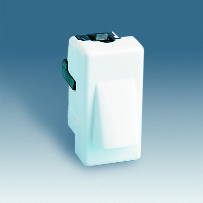 Simon 27 Мех Белый Кабельный вывод, фиксатор выводимого кабеля, узкий 27801-34