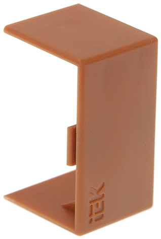 Купить IEK ELECOR Соединитель на стык 40х25 КМС дуб CKK10D-S-040-025-K11