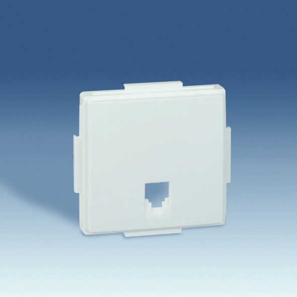 Simon 27 Scudo Белая Накладка на механизм телефонной розетки 2705062-030