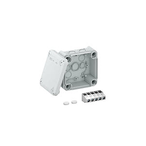 Купить OBO Bettermann Распределительная коробка T60, 114x114x57 мм, IP67, с клеммой 2007914