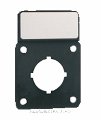 ABB OMFB72 Шильдик дополнительный, черный, для миниатюрных переключателей ОМ 1SCA022555R4990