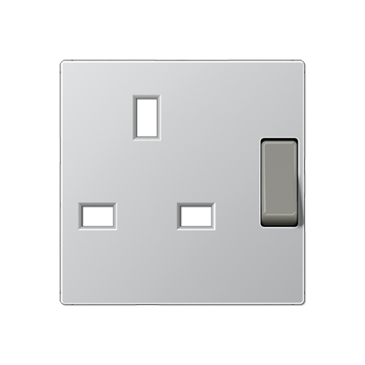 JUNG Накладка British standart, c выключателем A3171ALPL