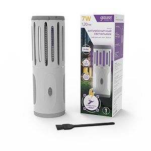 Gauss Антимоскитный светильник Mosquito, 7Вт, 3AA, 1/40 GMQ03