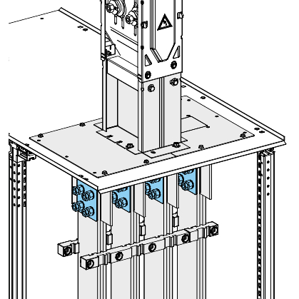 SE Canalis 16 болтов М12х60 с гайками, шайбами и выравнивающей пластиной KTB0000YB2