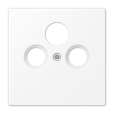 JUNG LS 990 Белый матовый Kрышка для TV-FM-SAT розеток LS990SATWWM