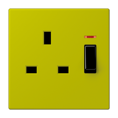 JUNG Накладка для механизма розетки арт. 3171KOEINS дюропласт Les Couleurs® Le Corbusier LC2171KOP4320F