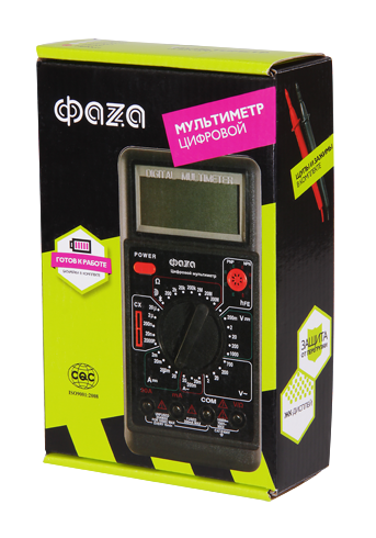 Купить ФАZA Мультиметр Мультиметр цифровой M890C+ .5008816