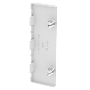 Купить OBO Bettermann Заглушка торцевая кабель-канала Rapid 45, 53x160 мм, ПВХ, белый 6116403