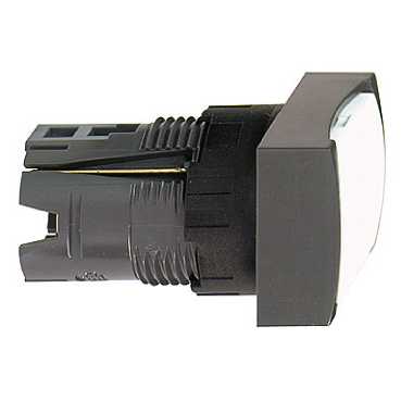 Купить SE Кнопка плоская прямоугольная белая ZB6DA1