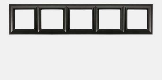 JUNG EcoProfi Standart Антрацит Рамка 5-ая EPS485AN