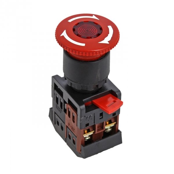 EKF PROxima Кнопка AE-22 поворотная блокировка NO+NC Грибок