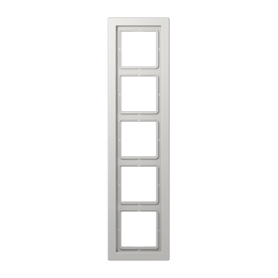 JUNG LSD Светло-серая (дуропласт) Рамка 5-ая LSD985LG