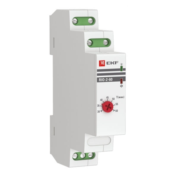 EKF PROxima Импульсное реле с задержкой отключения RIO-2-60 (30-60 мин)