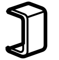 Купить Legrand Накладка на стык для плинтуса 30007/08 20х12.5 033602