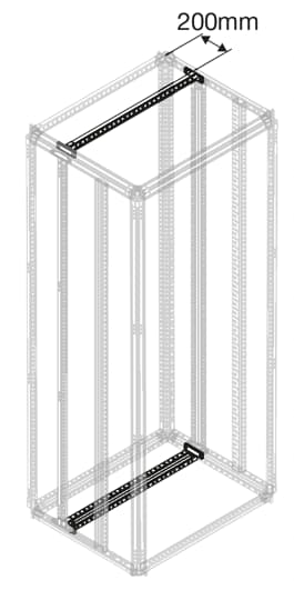 ABB Профиль гальв.для каб.секц. D=400мм(2шт) 1STQ001336B0000