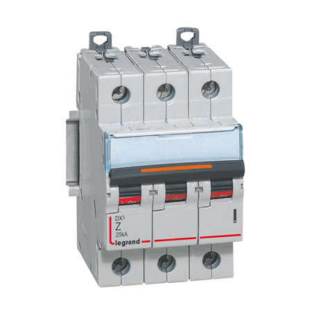 Купить Legrand DX3 Автоматический выключатель 3P 10A (Z) 25kA 409923