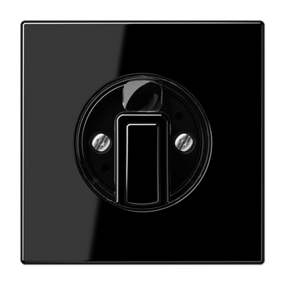 JUNG Накладка поворотного механизма черная LS1941SW