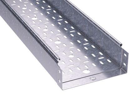 DKC Лоток перфорированный 150х80 L 2000, нержавеющий